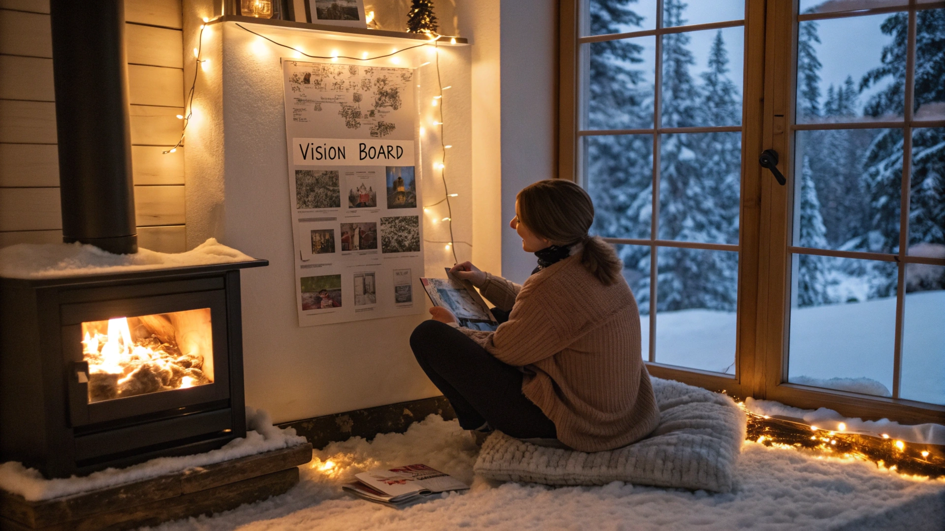 Fireside Vision Board