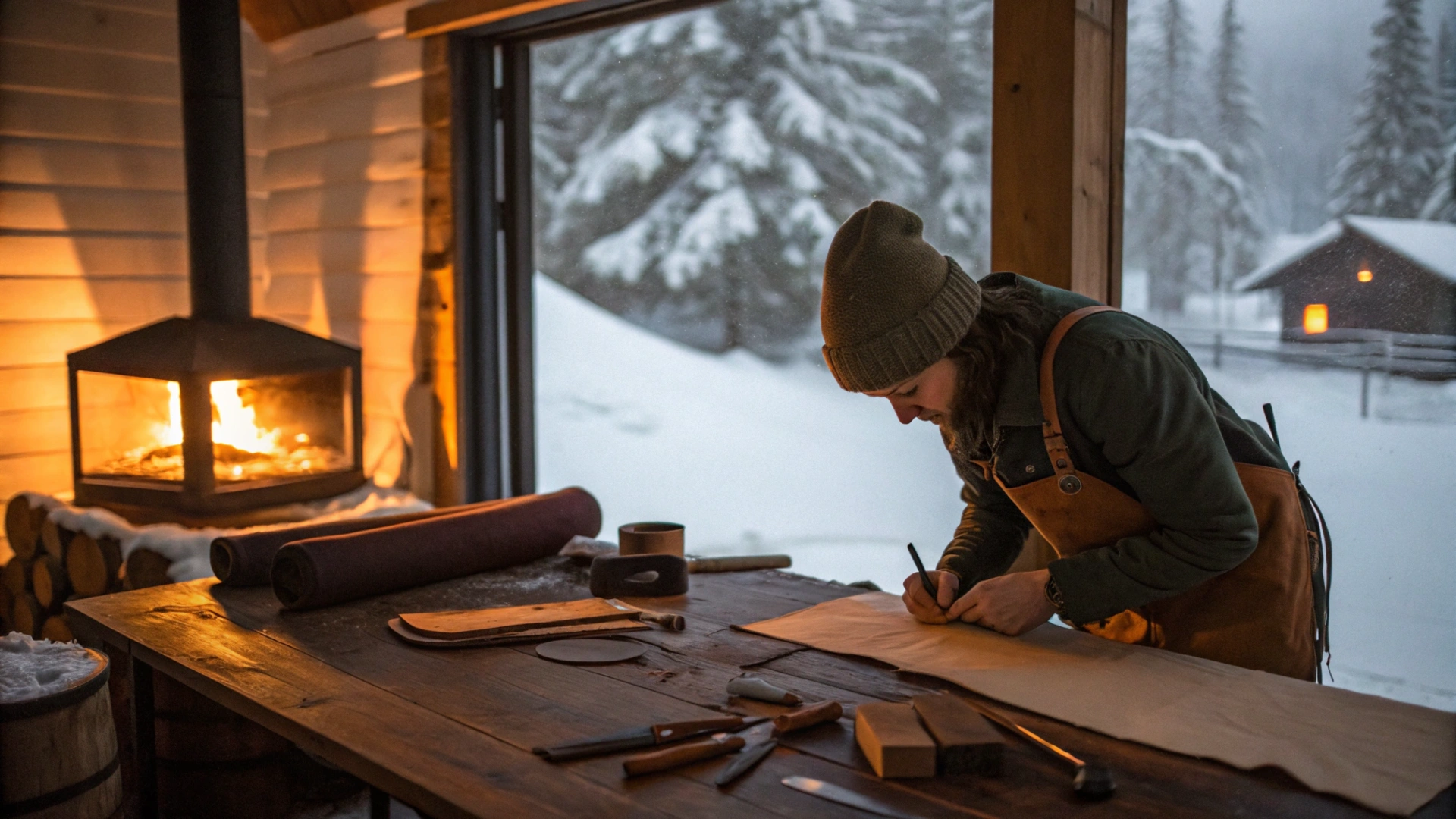 Cozy Leather Crafting