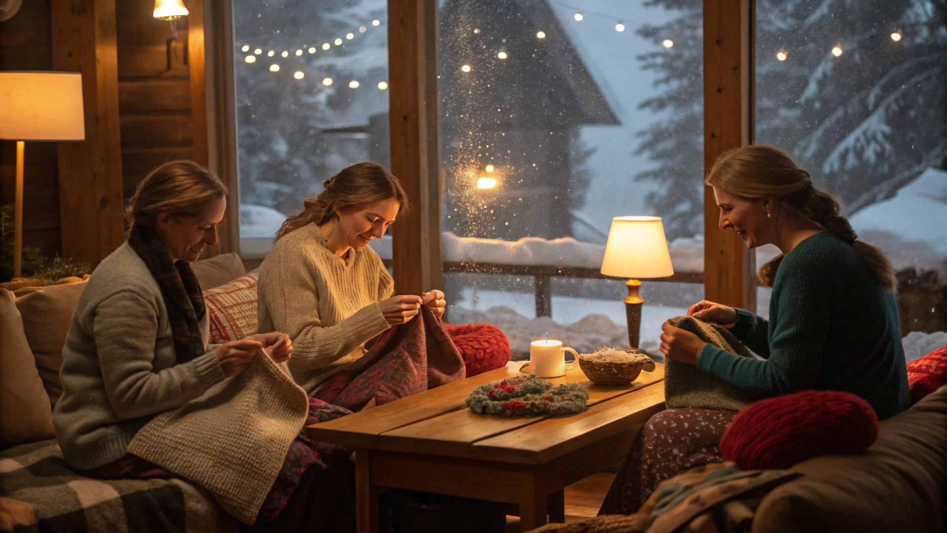 Winter Knitting Circle