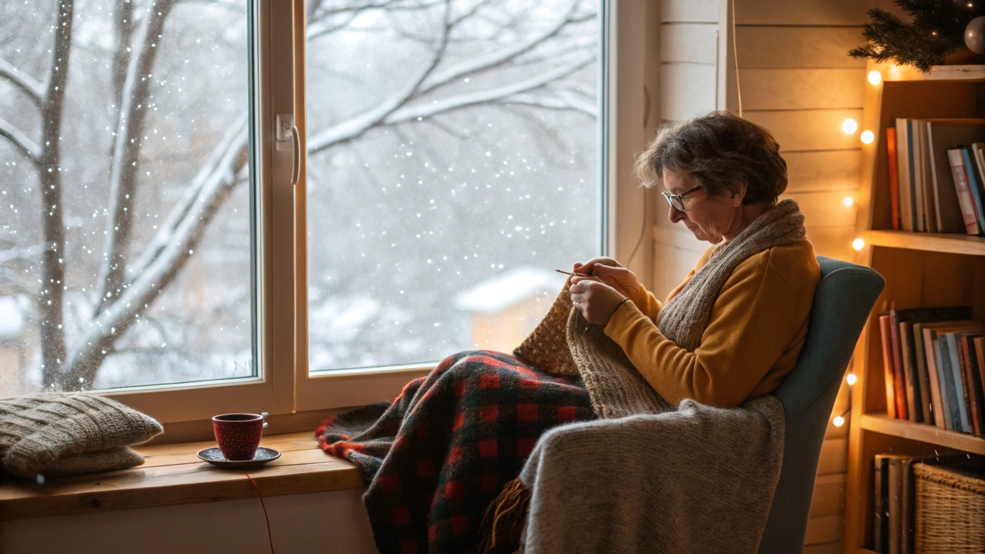 Cozy Knitting Nook
