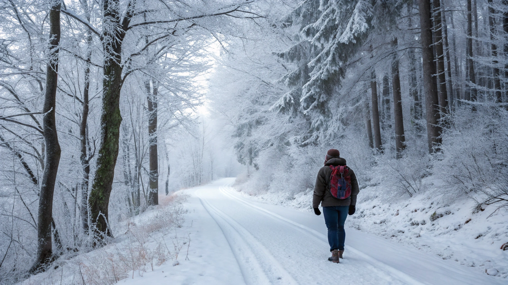 Snowy Trail Hike