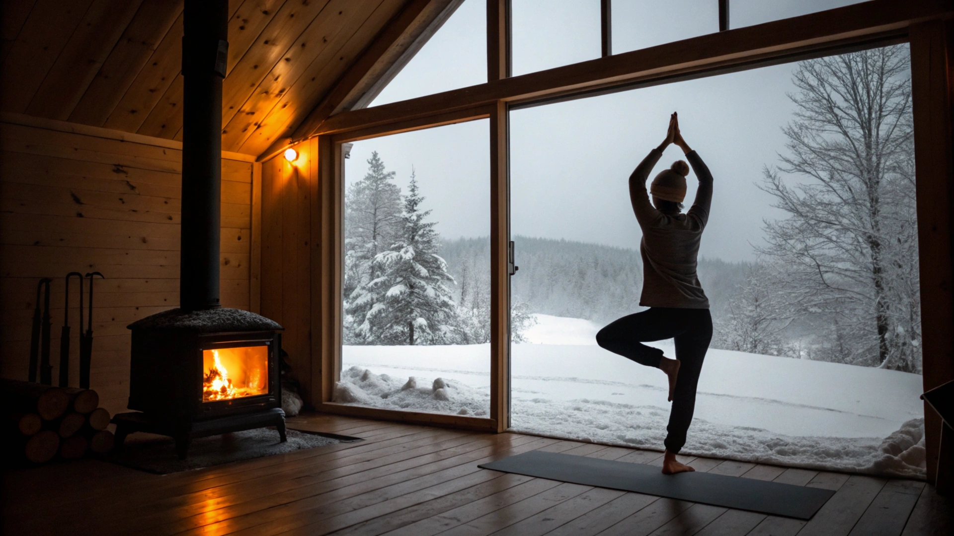 Fireside Yoga Night